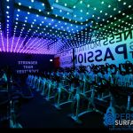 Rolled Rubber Flooring for Gym Cycling Area