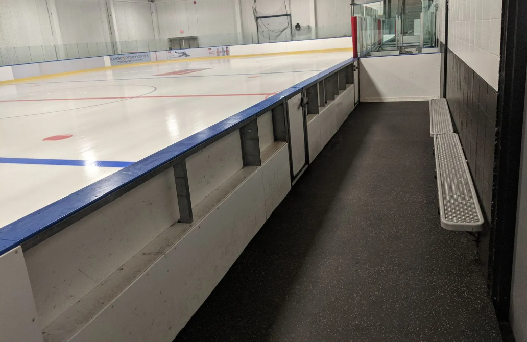 Rubber Flooring Mats for Ice Hockey Arenas in the USA