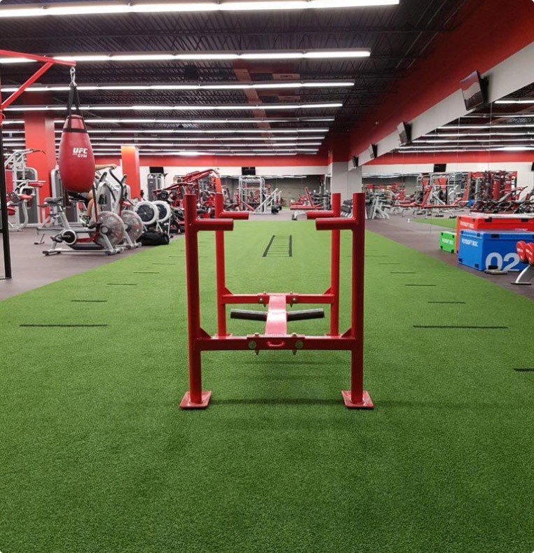 Rubber Flooring Surface for UFC Gym